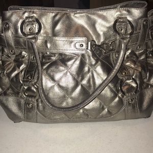 Silver Large Butterfly handbag